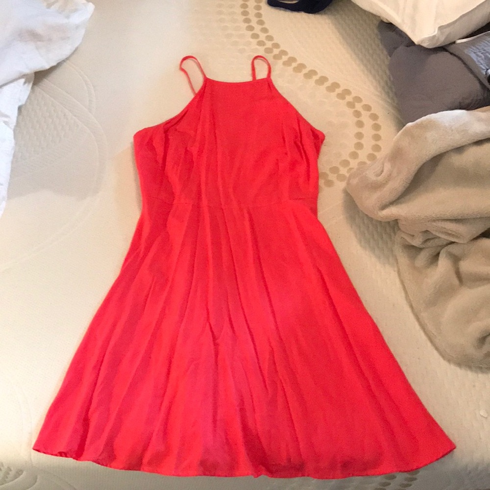Coral Summer Dress